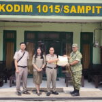 Komandan Kodim 1015/Sampit Terima Kunjungan Dari ATR/BPN Kab. Kotim