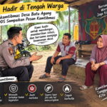 Polri Hadir di Tengah Warga, Bhabinkamtibmas Desa Batu Agung Gelar DDS Sampaikan Pesan Kamtibmas