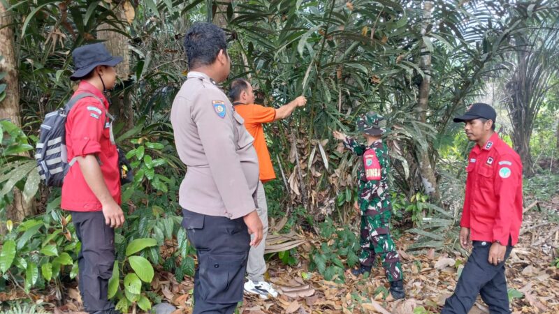 Babinsa Beserta Tim Terpadu Intensif Lakukan Patroli dan Sosialisasi