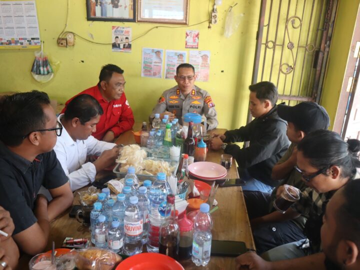 Kapolres Kotim Silaturahmi dengan Wartawan, Perkuat Sinergi dan Komunikasi