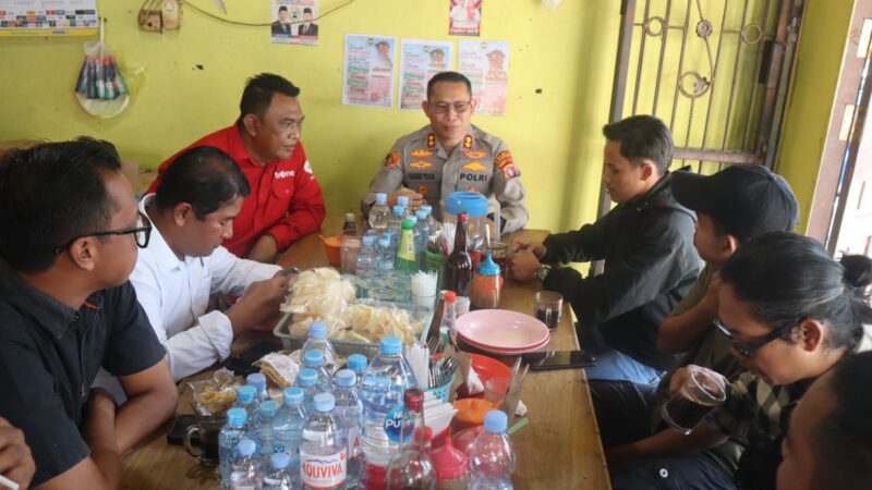 Kapolres Kotim Silaturahmi dengan Wartawan, Perkuat Sinergi dan Komunikasi