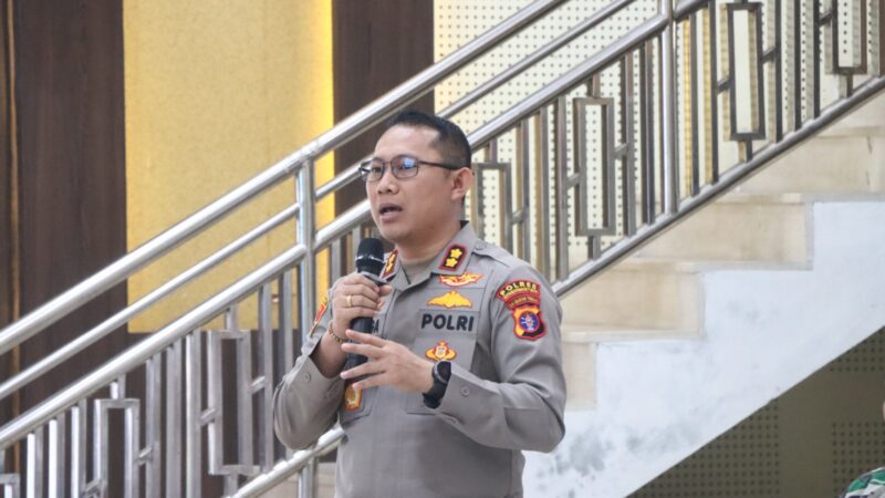 Kapolres Kotim Menghadiri Rapat Koordinasi Penanggulangan Darurat Karhutla di Rumah Jabatan Bupati