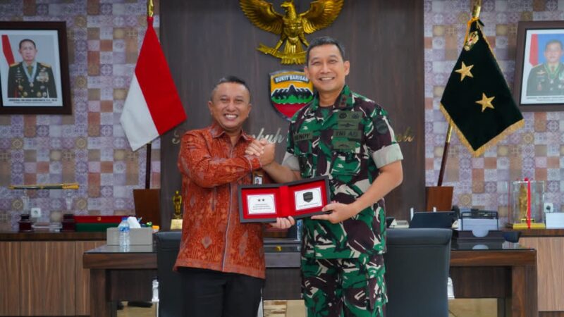 Pangdam I/BB Terima Audiensi PLN UID Sumut di Makodam I/BB