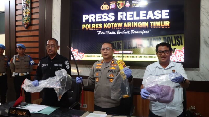 Polres Kotim Tetapkan 7 Tersangka Kasus Karhutla, Lebih dari 18 Hektare Lahan Terbakar