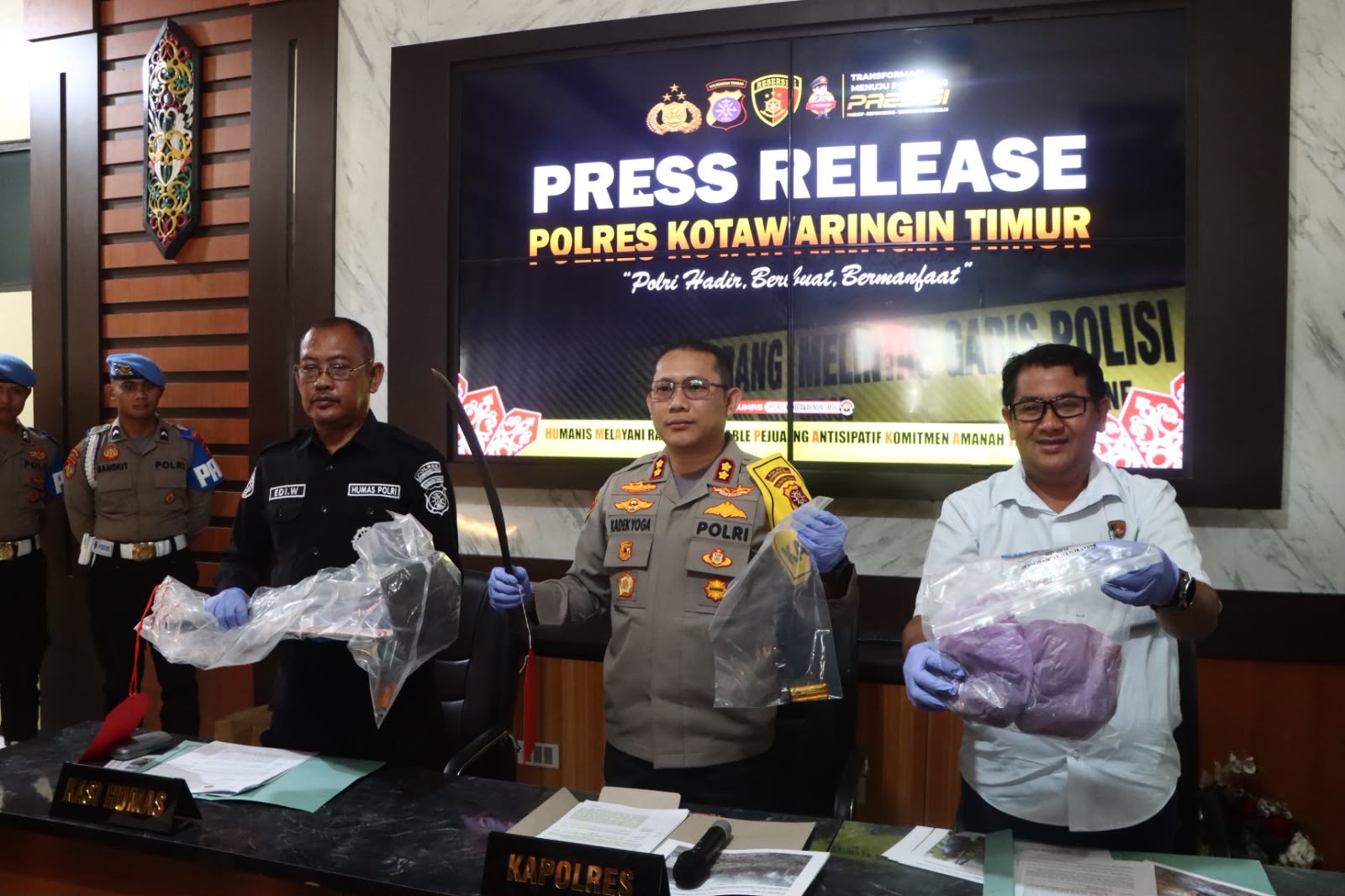 Polres Kotim Tetapkan 7 Tersangka Kasus Karhutla, Lebih dari 18 Hektare Lahan Terbakar