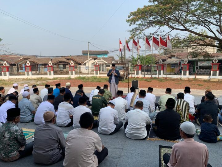 Ikhtiar Spiritual Kemarau Ekstrem, Ratusan Jamaah Parungpanjang Gelar Shalat Istisqa
