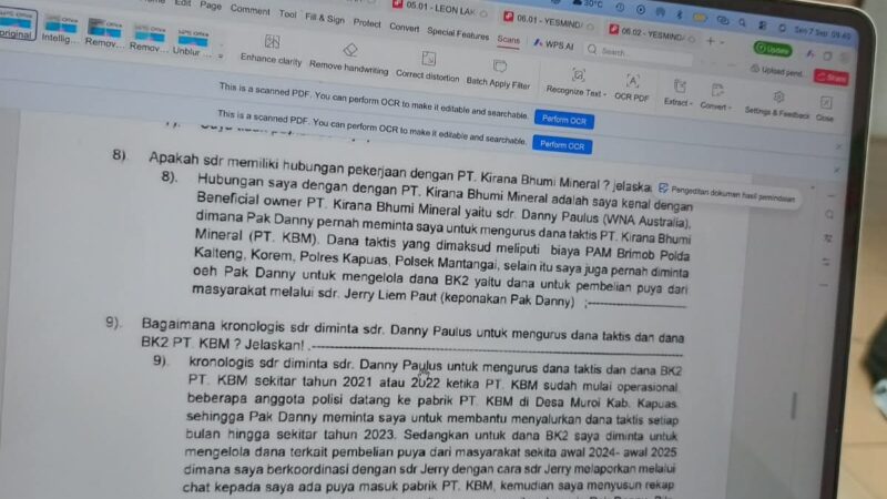 Kirim Surat Terbuka Ke Hakim Tipikor, Jurnalis Palangka Raya Soroti Janggalnya Kasus PT IM dan KBM