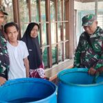 TNI Hadir untuk Rakyat, Kodim 1015/Sampit dan Korem 102/Pjg Salurkan Air Bersih di Desa Jaya Karet