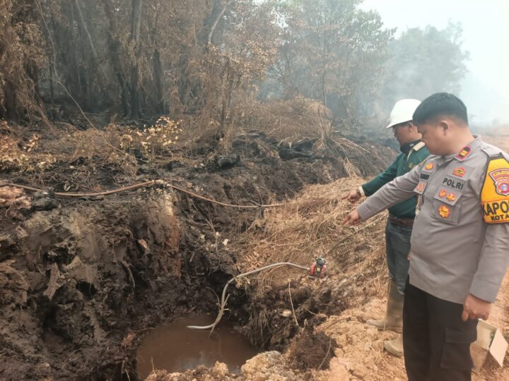 Strategi Jitu Lawan Karhutla Polsek Kota Besi Polres Kotim Bangun 20 Embung Air