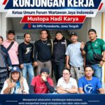 Kunjungan Kerja Ketua Umum (FWJI) Indonesia Mustofa Hadi Karya ke Jawa Tengah: Perkuat Sinergi dan Semangat Perjuangan Insan Pers