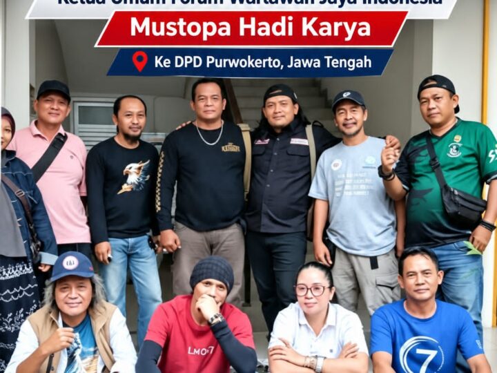 Kunjungan Kerja Ketua Umum (FWJI) Indonesia Mustofa Hadi Karya ke Jawa Tengah: Perkuat Sinergi dan Semangat Perjuangan Insan Pers