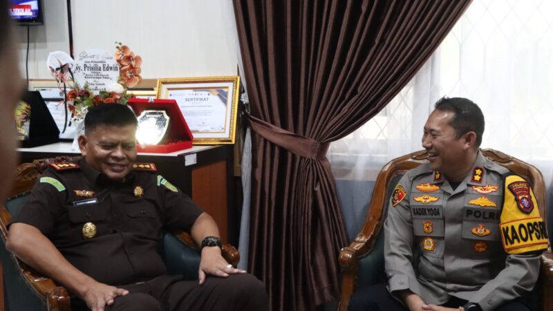 Kapolres Kotim Laksanakan Silaturahmi ke Kejari Kotim, Perkuat Sinergitas Penegak Hukum