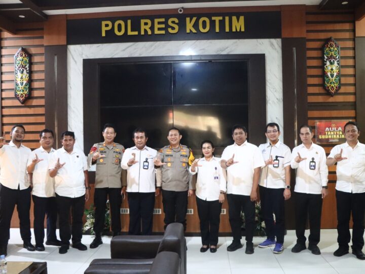 Kapolres Kotim Terima Silaturahmi KSOP Sampit, Perkuat Sinergitas dan Koordinasi Lintas Sektoral