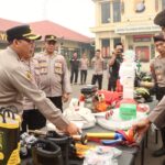 Kapolres Kotim Gelar Apel Sarpas Karhutla 2026: Pastikan Kesiapan Peralatan dan Personel Hadapi Ancaman Kebakaran Hutan