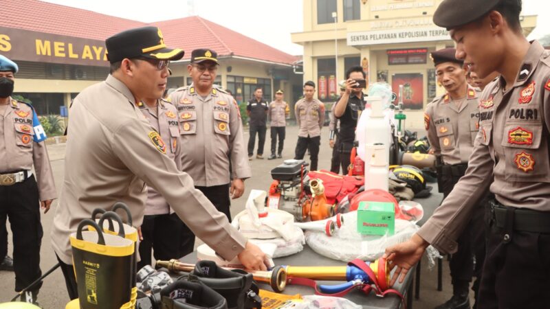 Kapolres Kotim Gelar Apel Sarpas Karhutla 2026: Pastikan Kesiapan Peralatan dan Personel Hadapi Ancaman Kebakaran Hutan