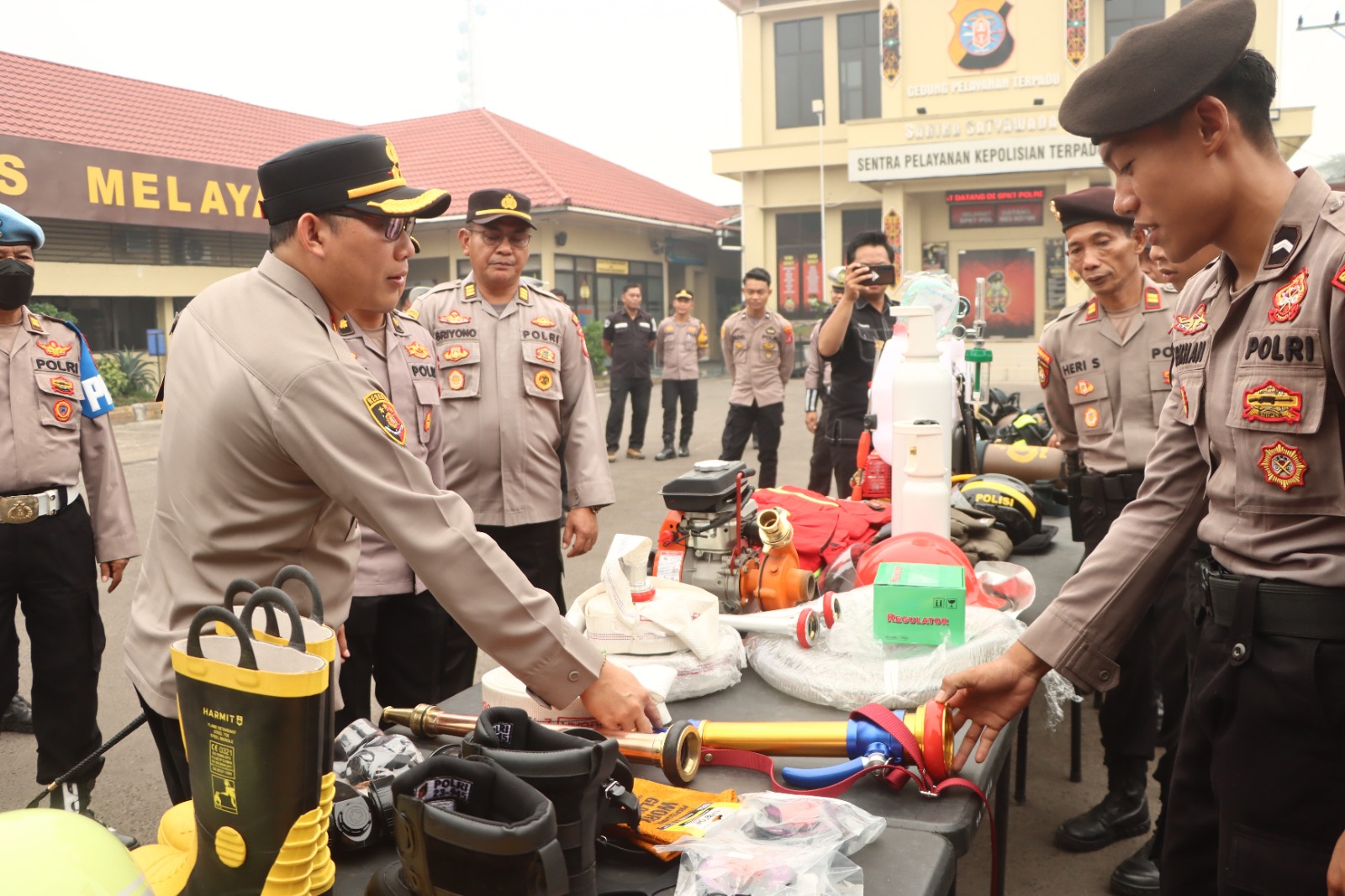 Kapolres Kotim Gelar Apel Sarpas Karhutla 2026: Pastikan Kesiapan Peralatan dan Personel Hadapi Ancaman Kebakaran Hutan