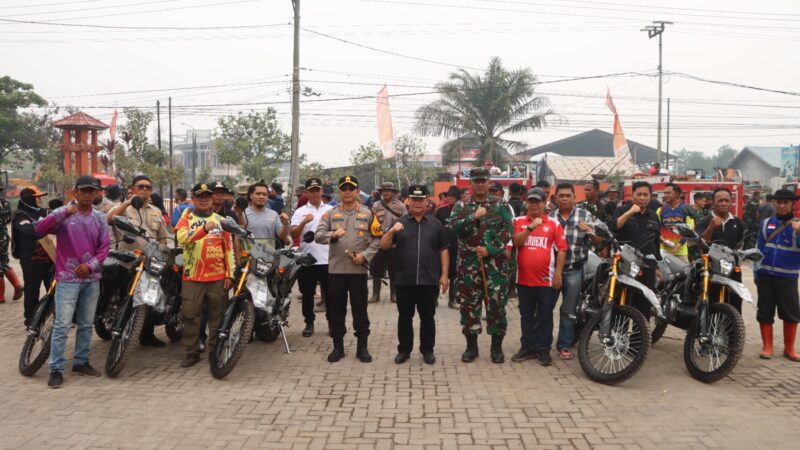Kapolres Kotim Hadiri Penyerahan Kendaraan Operasional untuk Perkuat Penanggulangan Karhutla