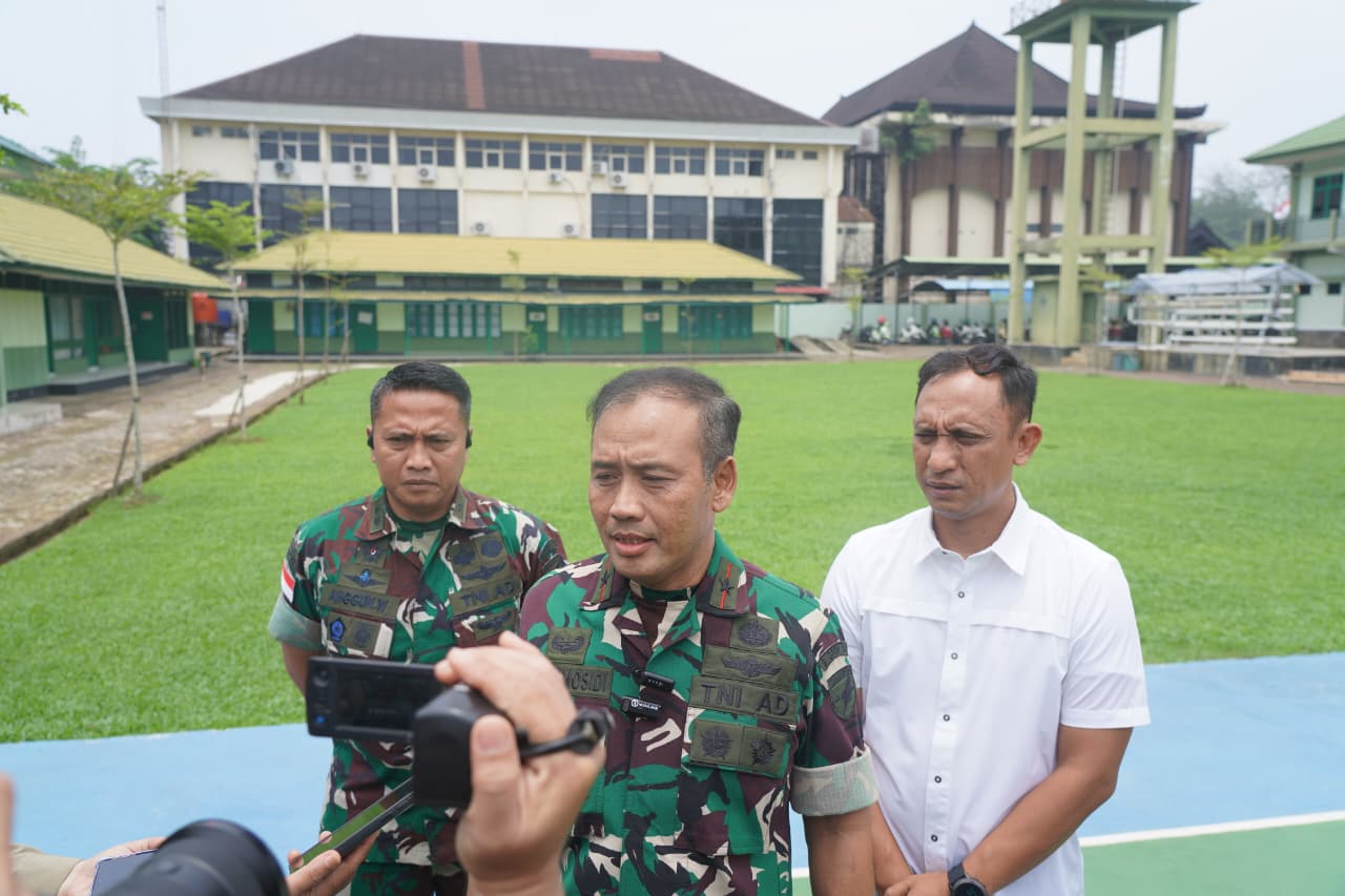 Danrem 121/Abw Tekankan Sinergi Strategis Penanganan Karhutla di Kalimantan Barat