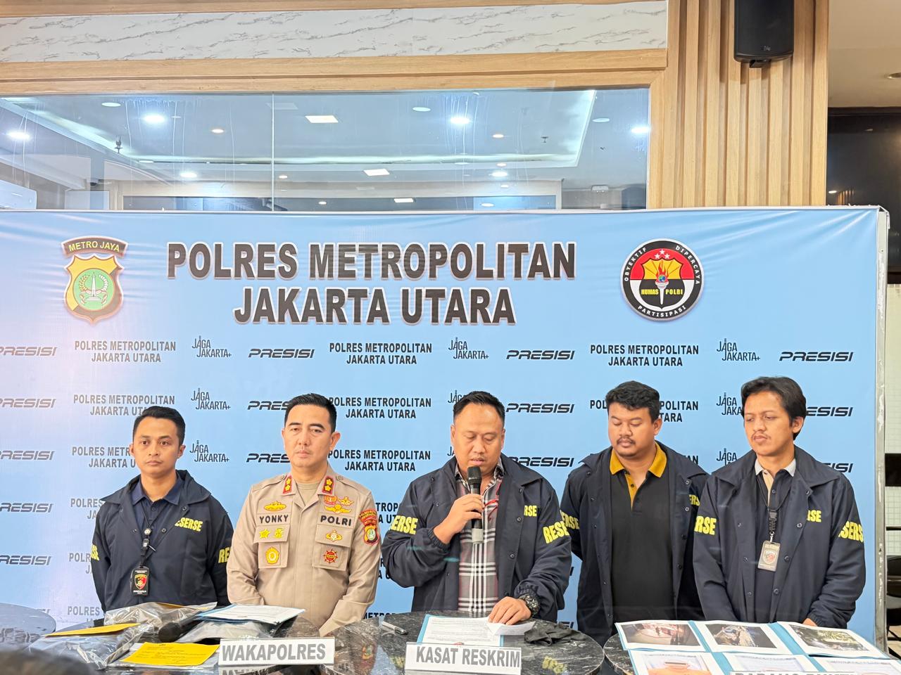 Polres Metro Jakut Ungkap Pengeroyokan Berujung Maut, Tiga Pelaku Ditangkap