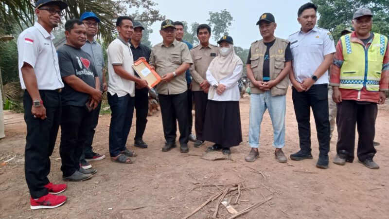 Komisi IV DPRD Kalteng Tinjau Jalan Cempaka Mulia–Kampung Melayu, Tiga Kades Titip Aspirasi Lanjutan Pembangunan