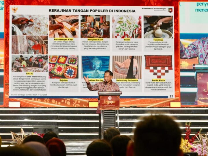 Tutup Rangkaian Acara Kriyanusa 2026, Mendagri Tito: Potensi Kerajinan Indonesia Luar Biasa