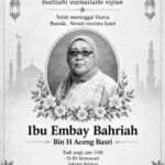 Innalillahi wainnailaihi Rojiun Telah pulang Ibu Embay Bahriah Bin H.Aceng Basri