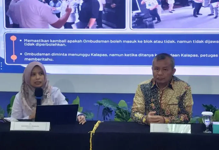 Tim Ombudsman RI Lakukan Sidak di Lapas Cibinong Dan Temukan Fasilitas Khusus Sekelas Apartemen