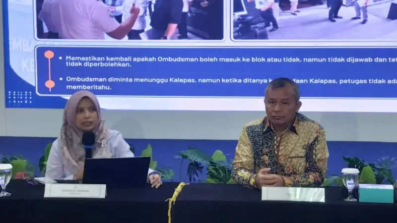 Tim Ombudsman RI Lakukan Sidak di Lapas Cibinong Dan Temukan Fasilitas Khusus Sekelas Apartemen