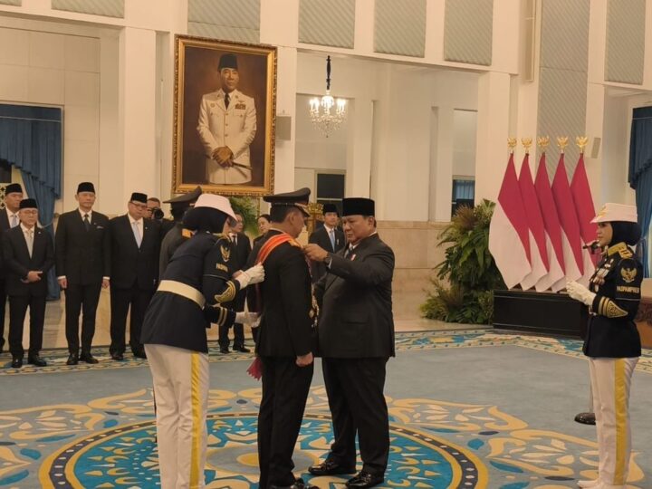 Suyudi Ario Seto Resmi Dilantik Sebagai Kapolri Oleh Presiden
