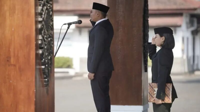 Bupati Pacitan Indrata Nur Bayuaji Menjadi Irup Peringatan Hari Kesaktian Pancasila di Pendopo Kabupaten