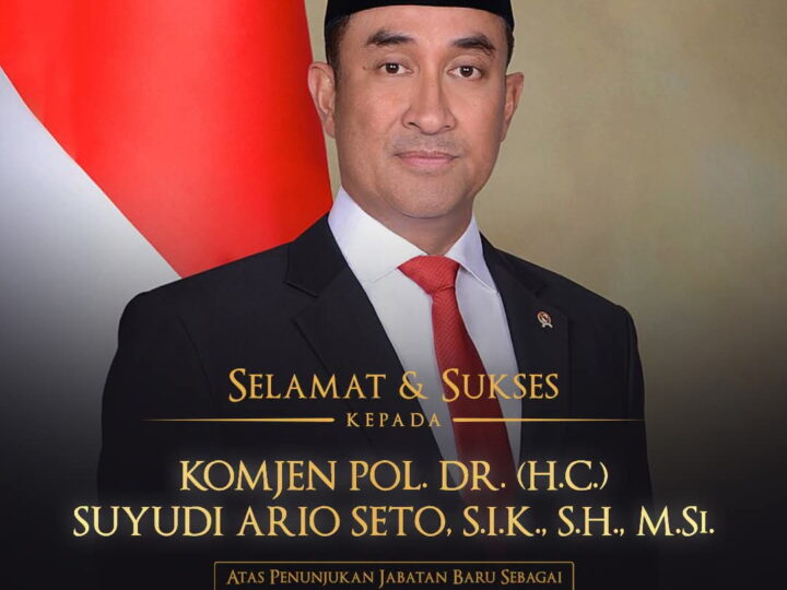 Segenap Keluarga Besar Berita Umum Nasional INDOPERS Mengucapkan Selamat dan Sukses Atas Dilantiknya Suyudi Ario Seto Sebagai KAPOLRI