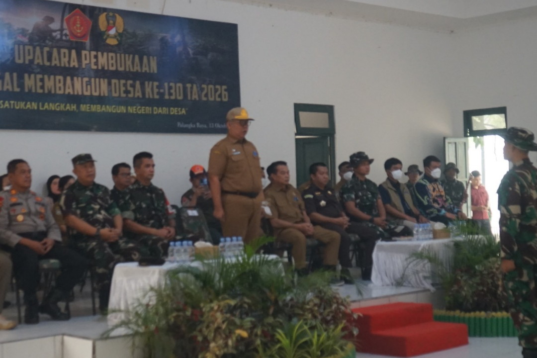 TMMD Ke- 130 Wilayah Kodim 1016/Plk Resmi Di Buka