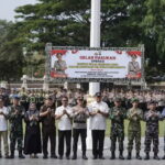 Gagarin Sumrambah Wakil Bupati Pacitan Bersama Polres Laksanakan Gelar Pasukan Dalam Rangka Pengamanan Pilkades Serentak 2026