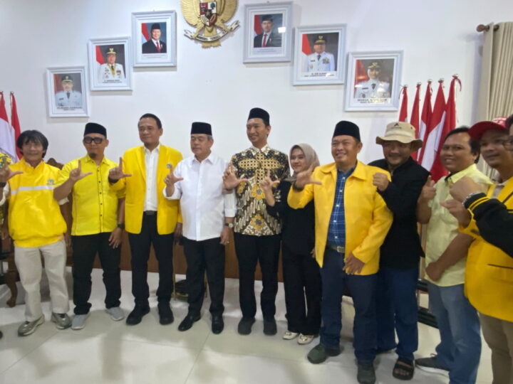 H. Adriansyah Bersama Rombongan DPD Partai Golkar Muara Enim Hadiri Pembukaan MUSDA XI Partai Golkar Kabupaten Lahat