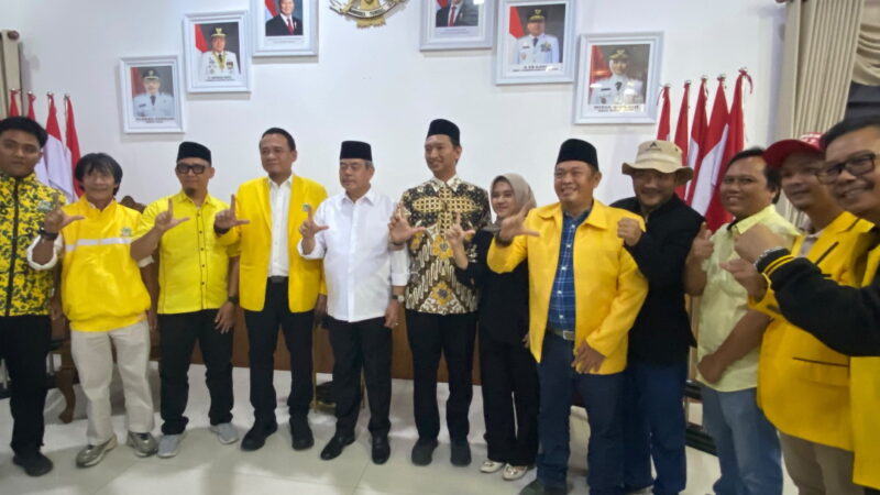 H. Adriansyah Bersama Rombongan DPD Partai Golkar Muara Enim Hadiri Pembukaan MUSDA XI Partai Golkar Kabupaten Lahat