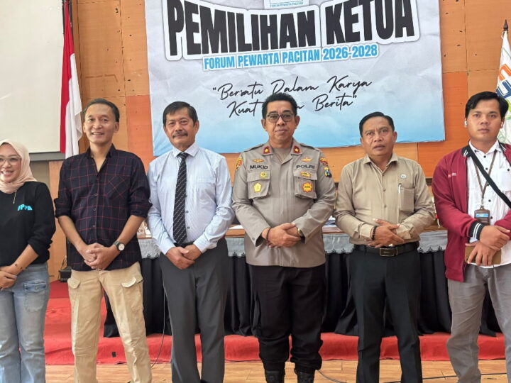 Sutikno Nahkodai Forum Pewarta Pacitan (FPPA) untuk Kedua Kalinya, Raih 38 Suara