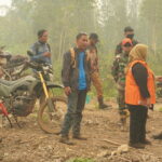 Cegah Kebakaran Gambut Meluas, Dandim 1015/Sampit Pimpin Ground Check dan Pemadaman Karhutla di Mentaya Seberang