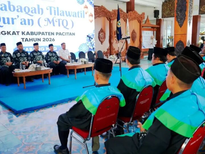 158 Kafilah Perwakilan Kecamatan Se Kabupaten Pacitan Siap Berlomba Dalam Gelaran MTQ 2026