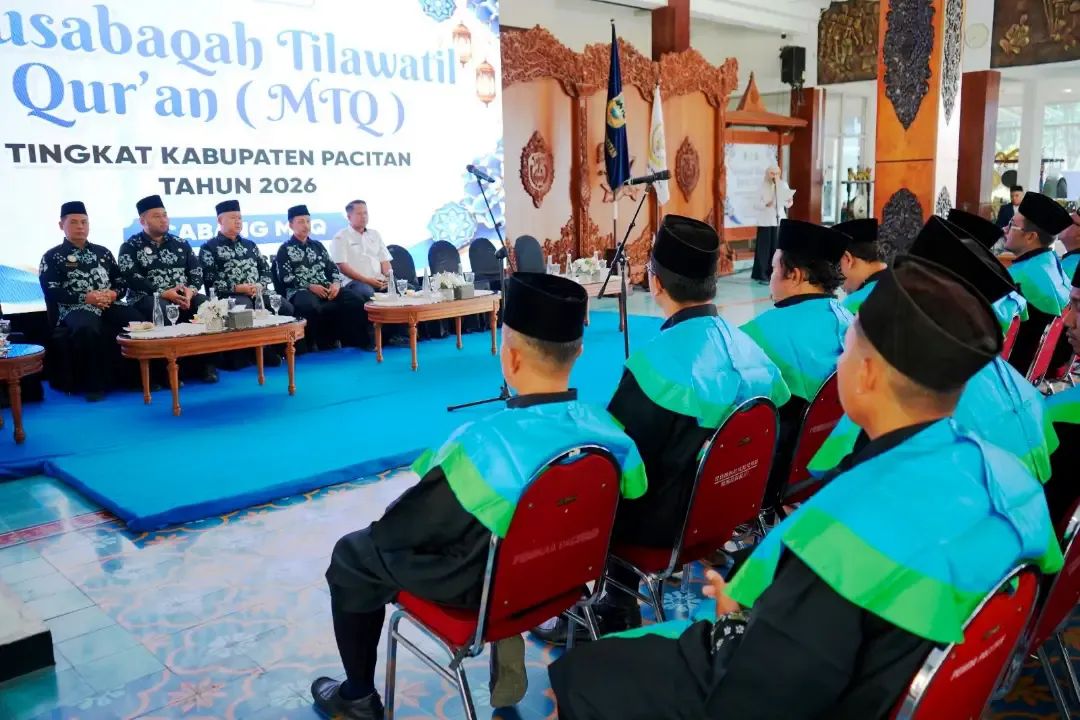 158 Kafilah Perwakilan Kecamatan Se Kabupaten Pacitan Siap Berlomba Dalam Gelaran MTQ 2026