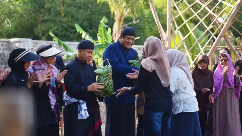 Wabup Pacitan Gagarin Sumrambah Resmikan Kampung Pangan Lestari Nitikan, Perkuat Kemandirian Pangan Masyarakat