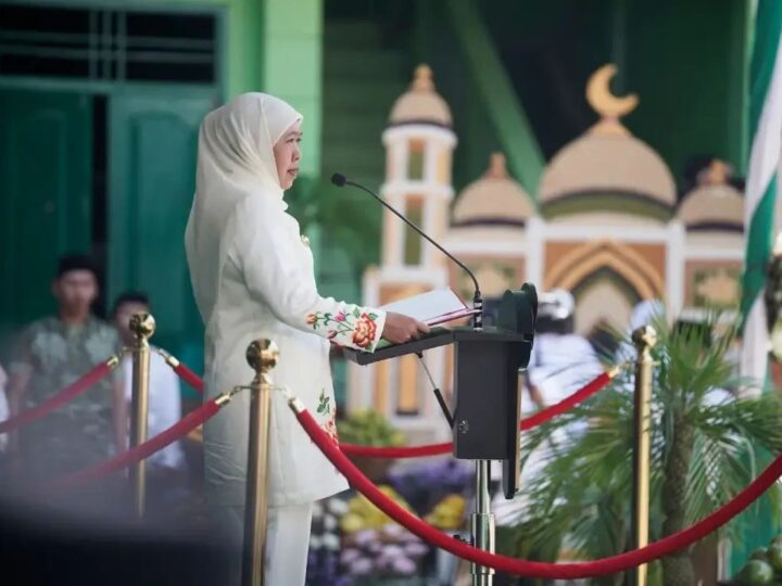 Gubernur Jatim Khofifah Indar Parawansa Pimpin Langsung Peringatan Hari Santri di Pondok Tremas Pacitan