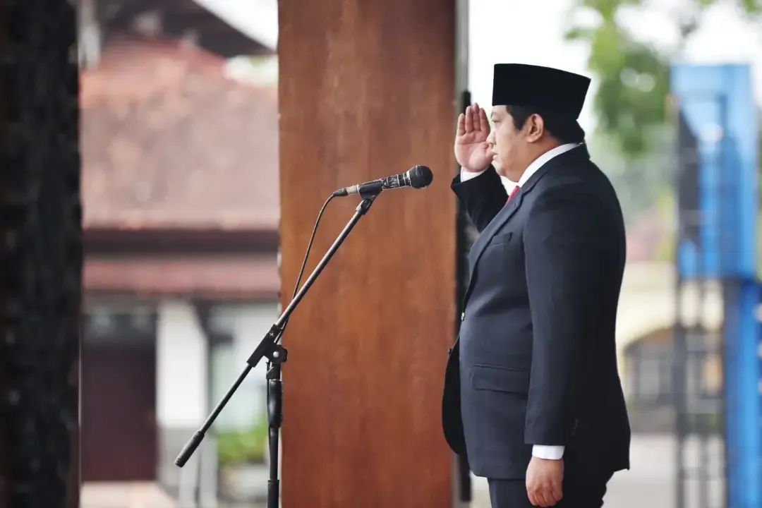 Upacara Peringatan Hari Sumpah Pemuda di Pacitan Dipimpin Langsung Oleh Wabup Gagarin Sumrambah