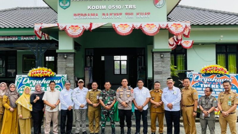 HUT TNI ke-81 di Panongan, Sinergi Lintas Sektor Jadi Kekuatan Jaga Kamtibmas