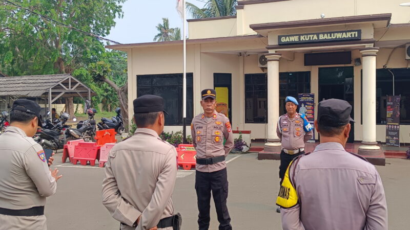 Pimpin Apel Pagi, Kapolsek Mauk Tekankan Kedisiplinan dan Kesiapsiagaan Anggota