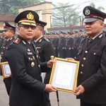Semangat Kesaktian Pancasila, Kapolres Kotim Beri Reward untuk Personel Berprestasi