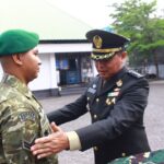 Korem 132/Tadulako Gelar Upacara Hari Kesaktian Pancasila dan Kenaikan Pangkat