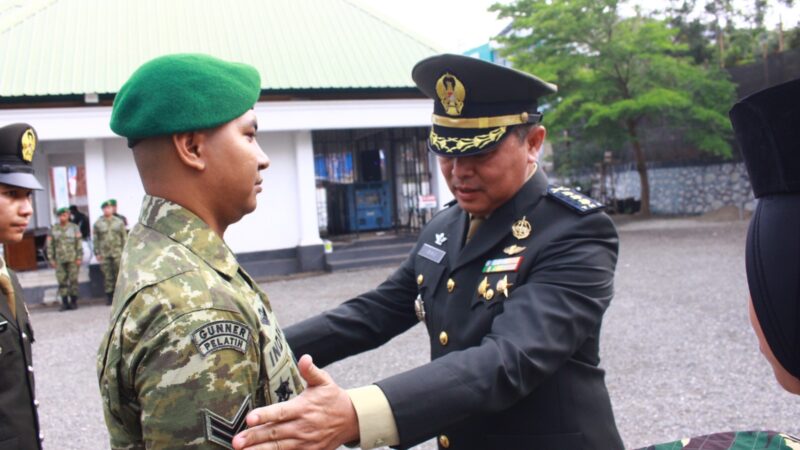Korem 132/Tadulako Gelar Upacara Hari Kesaktian Pancasila dan Kenaikan Pangkat