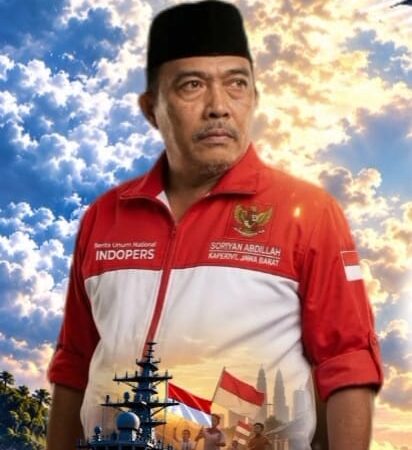 HUT TNI ke-81, Sopiyan Abdilah Kabiro Berita Umum Nasional INDOPERS Bogor Sampaikan Apresiasi Untuk TNI