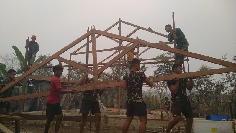 Pra TMMD, Kodim 1016/Plk Mulai Rehab Rumah Tidak Layak Huni