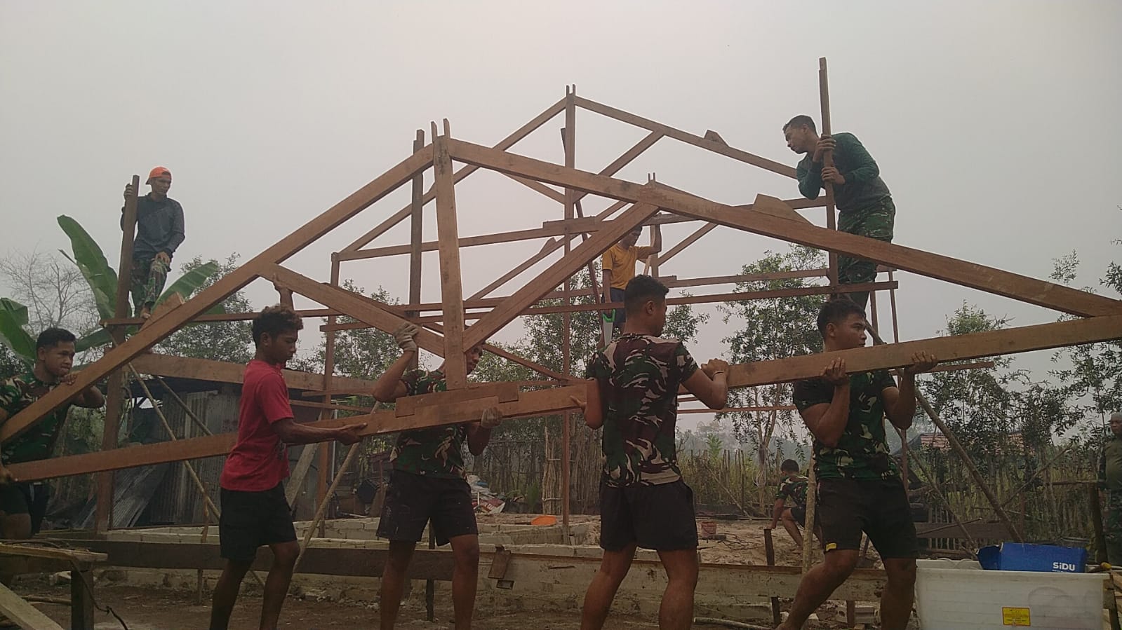 Pra TMMD, Kodim 1016/Plk Mulai Rehab Rumah Tidak Layak Huni